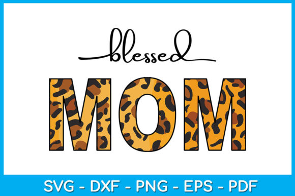 Blessed Mom Leopard Sunflower Sub Vol. 6 Graphics and Crafts Review